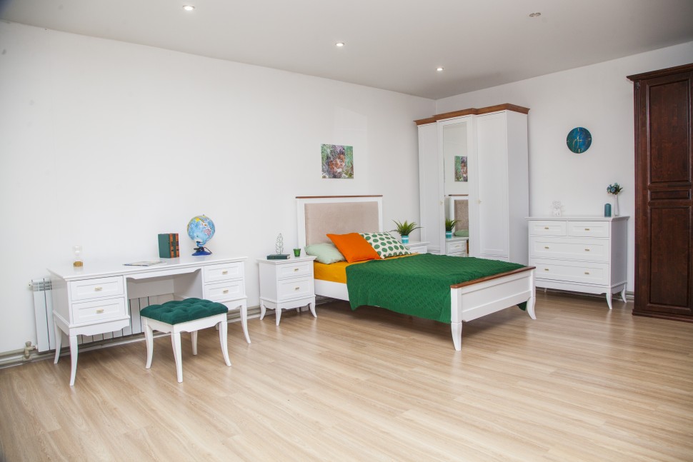 Кровать "Римини" с мягкой вставкой