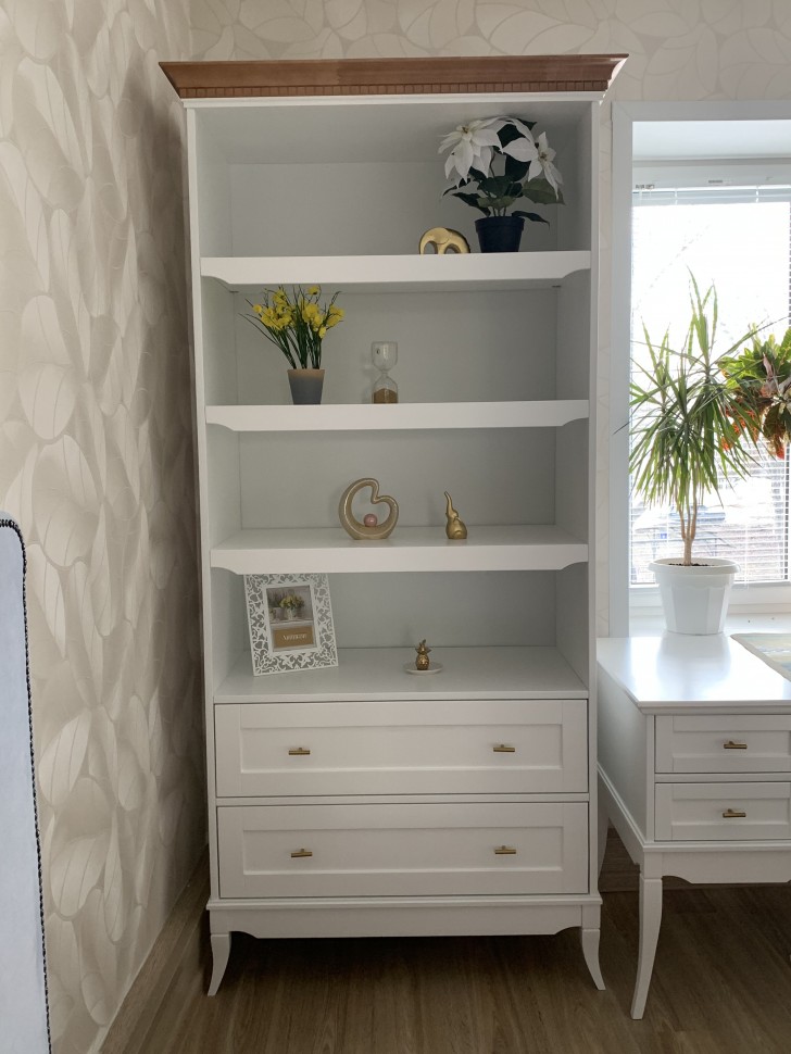 Стеллаж Римини с ящиками